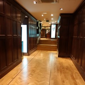 Sanding of Wooden Floor and Resealing<br>TM Lewin<br>Jermyn Street<br>London