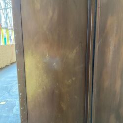 Graffitti Removal from Bronze<br>Central Cross <br>London